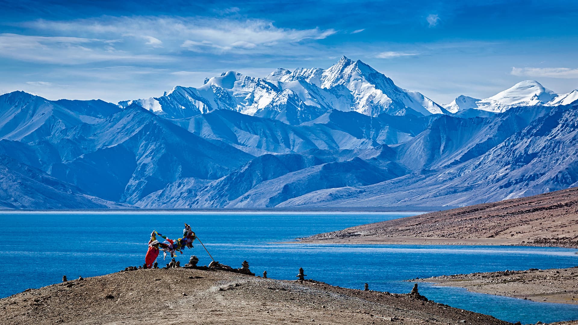 Ladakh city background